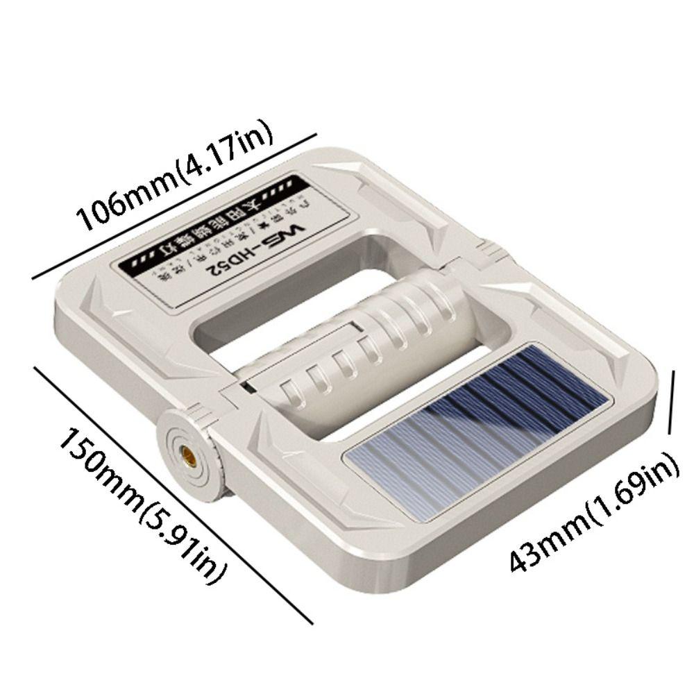 Multifunctional Emergency Light Rainproof 5 Lighting Modes Camping Lantern Solar Powered Foldable Outdoor Lighting