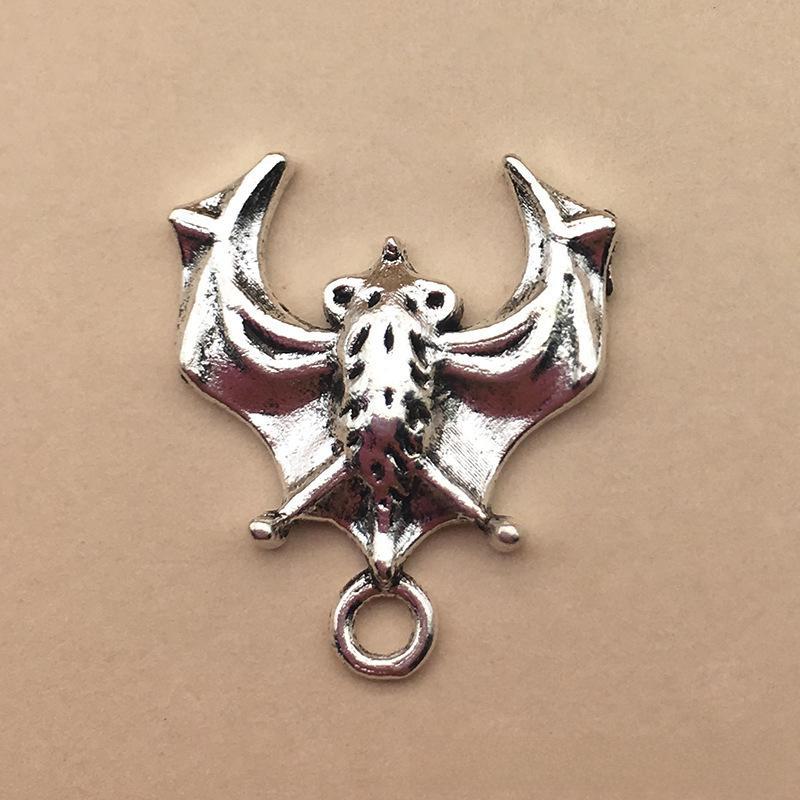 80-Piece Halloween Jewelry DIY Kit: Pumpkin, Skull, Bat & Witch Pendants for Earrings