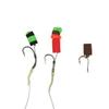 10Pcs Buoyancy Fishing Foam Stick Carp Fishing Up Zig Rig Foam Sticks Fly Tying Material For Parachute Dry Fly