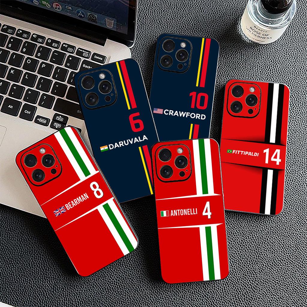Cover for Xiaomi Poco C75 C65 C85 X7 X6 M8 F7 F8 Ultra F6 Pro Casing Phone Case Racing Formulas No 11 7 8 14 1 F1s Number