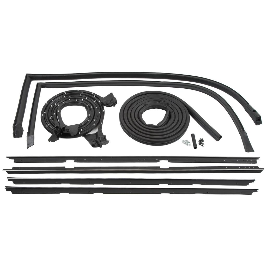 9Pcs Complete Weatherstripping Seals Kit 23256 Replacement for Malibu LeMans 2 Door 1978 To 1981