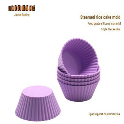 Thickened Silicone Muffin and Rice Cake Mold for Microwave/Oven