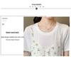 2026 Summer Korean Style Maternity Cotton & Chiffon Two-Piece T-shirt Dress