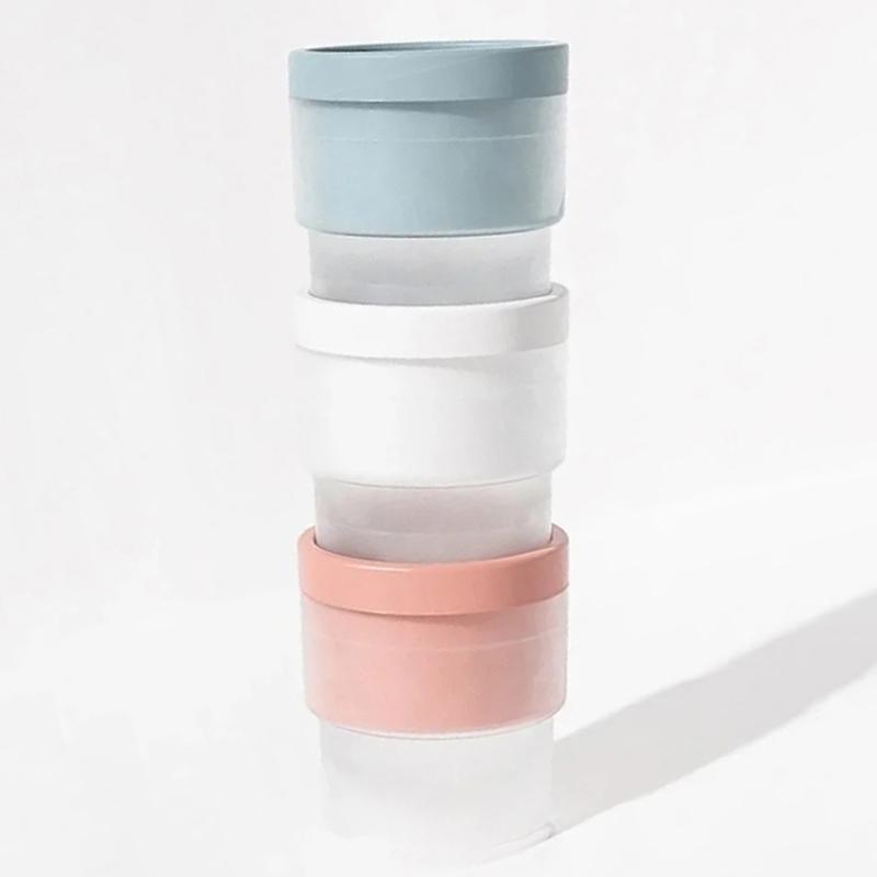 1/2/4 st Silikon Isbitsform Stor Rund Form Livsmedelsgodkänd Rund Bricka Bar Coola Prylar Köksredskap Form för att Göra