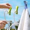 24PCS Heavy-Duty Windproof Clothespins Strong Grip Clothes Clip Durable Clothes Pegs  Drying Quilts