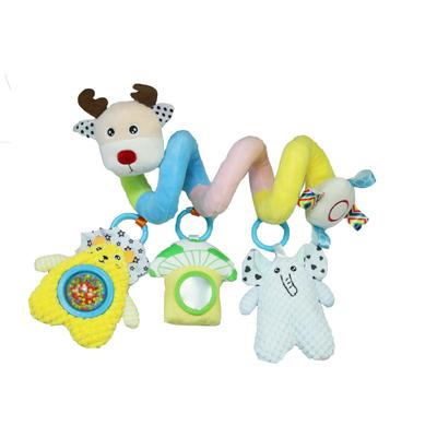 Simpatici Giocattoli di Peluche per Passeggino per Neonati da Appendere Giocattoli Sensoriali Morbidi Sonagli per Bambini Giocattolo Mobile da Culla Lettino per Bambini Regali Ideali