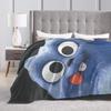 Soft Warm Blanket Child Travel Grizzy and the Lemmings Bedding Throws  Flannel Bedspread For Couch Chair Sofa Bed Cover