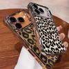 Funda de Lujo con Estampado de Leopardo Dorado Para Xiaomi Note 15 14 13 Pro Plus 5G 12 11S 4G Redmi 15C 15 14C 12C 10C Cubierta de TPU Galvanizado