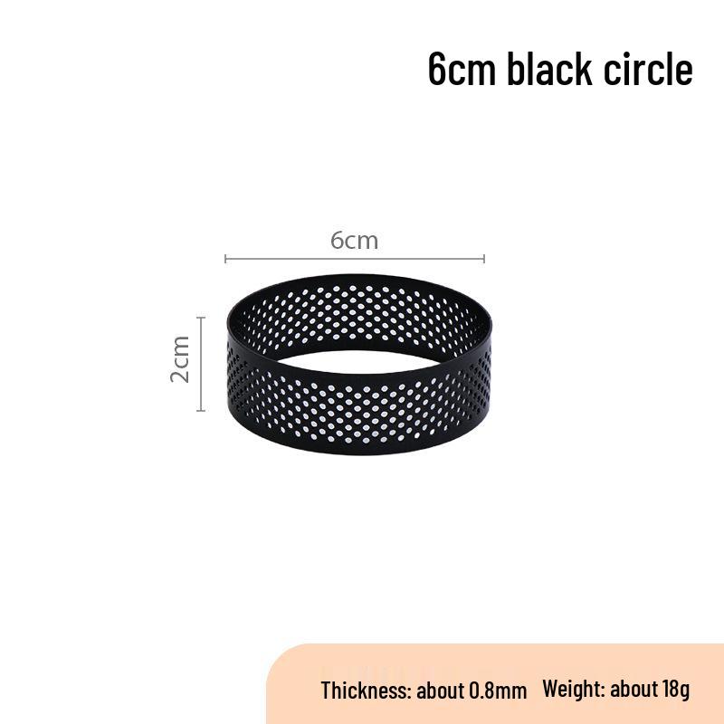 Stainless Steel French Tart Ring Cheese & Mousse Mold