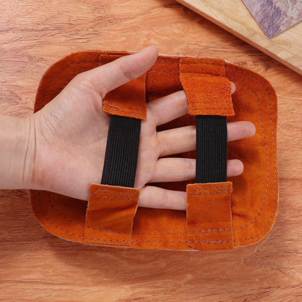 Thickening Welding Gloves Pad High Temperature Resistant Welding Hands Shield  Industrial Boiler