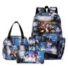 Nuovo Zaino da Studente con Stampa Anime Coreano Kpop Witch Hunter Girl Group, Borsa Tote, Astuccio 3 Pezzi