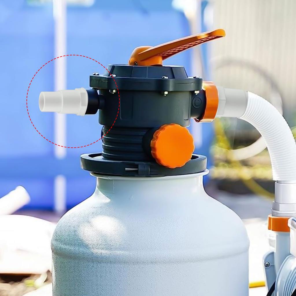 Effective Pool Filter Pump Connector Adapter PVC 4176060 Perfect for Above Ground Pool Pump and Filter Systems
