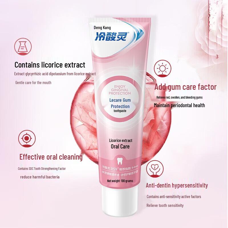 Leng Suan Ling Dual Action Sensitive Toothpaste Family Set