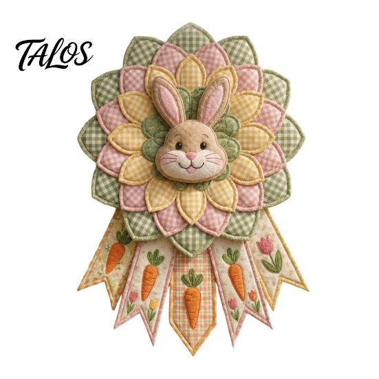 Dekorative Kranzherstellungszubehör 12-Monats DIY Türhänger Nähset, Stoff Patchwork Muster und Eingangsbereich Wandbehang Ornamente Saisonal
