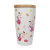 Moomin Stainless Steel Tumbler with Wooden Lid Little My