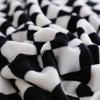 Milk Velvet Cover Coral Flannel Bed Cover With All-Round Elastic Rubber Band Anti-slip Dust Sheet (Pillowcase Not Included)