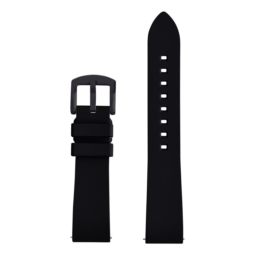 Klassisches FKM-Gummi-Uhrenarmband 18mm 19mm 20mm 21mm 22mm 23mm 24mm Schnellverschluss Wasserdicht Tauchen Fluorkautschuk-Uhrenarmband