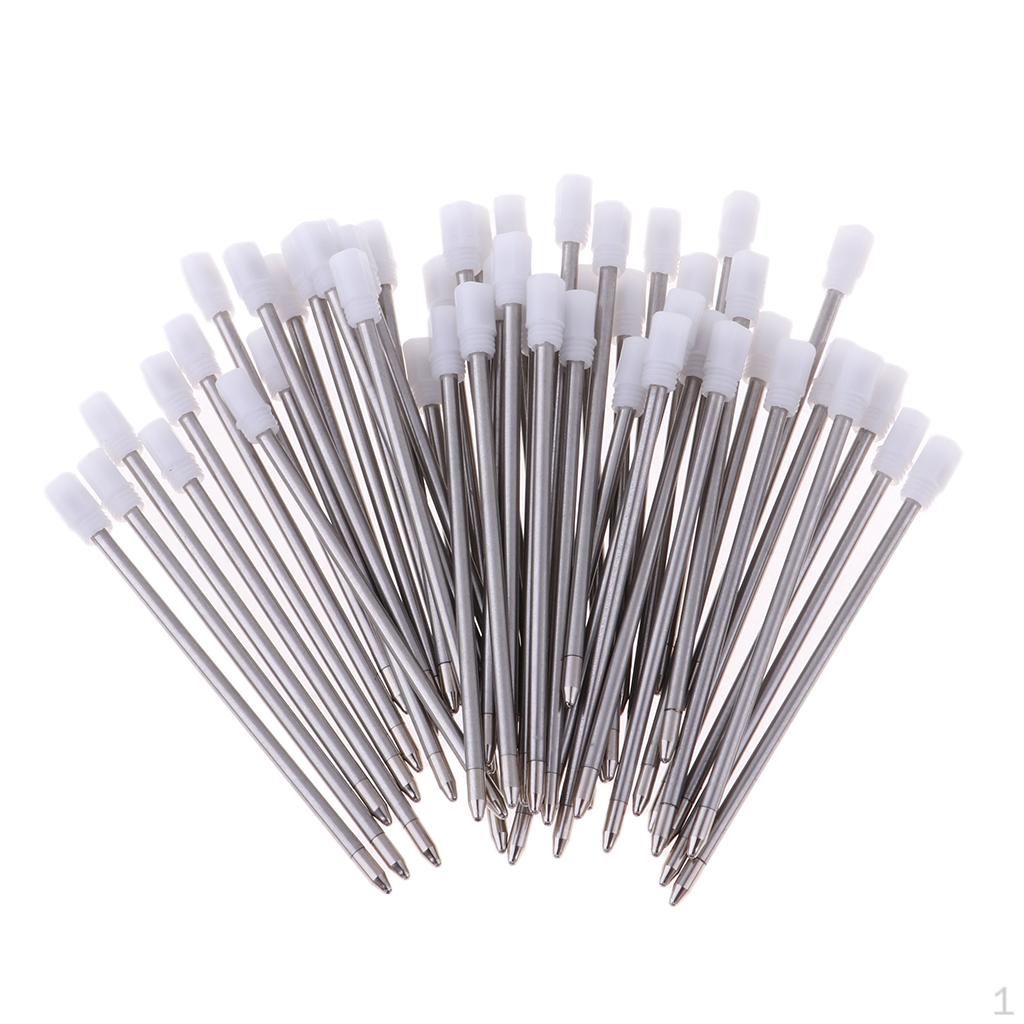 50 Ballpoint Pen Refill, 1 Pen, синий