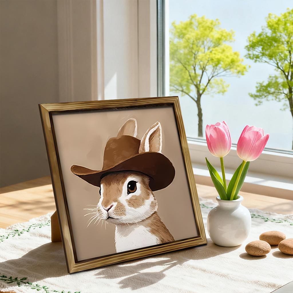 2D Wooden Photo Frame, Animal Wall, Home Decoration, Creative Photo Frame, Handicrafts, Decorative Paintings