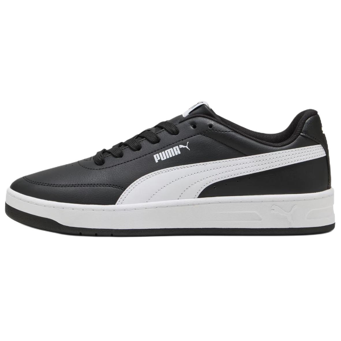 PUMA Court Classic Low top Skateboard Shoes Unisex Black White 40