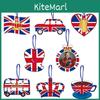 Elegant King Charles Iii Crowned Affair Party Decorations Set Of 8