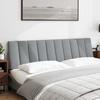 VidaXL Light Grey Headboard Cushion 180 Cm Fabric 4019177