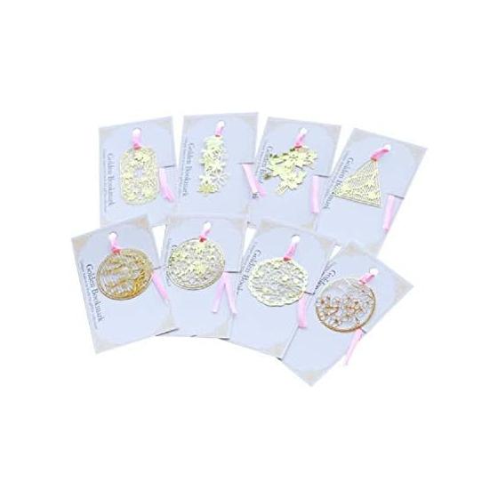 Bookmark Bookmark Cherry Blossom Sakura Cherry Blossom Bookmark Set of 8 Bookmarker Reading Gold Golden Digged Bookmark Copper Bookmarker