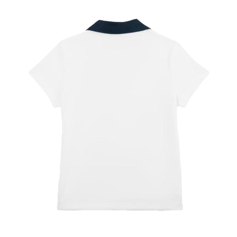 Nike Women's Short-Sleeve Polo x YOON White Armory Navy FZ0277-100