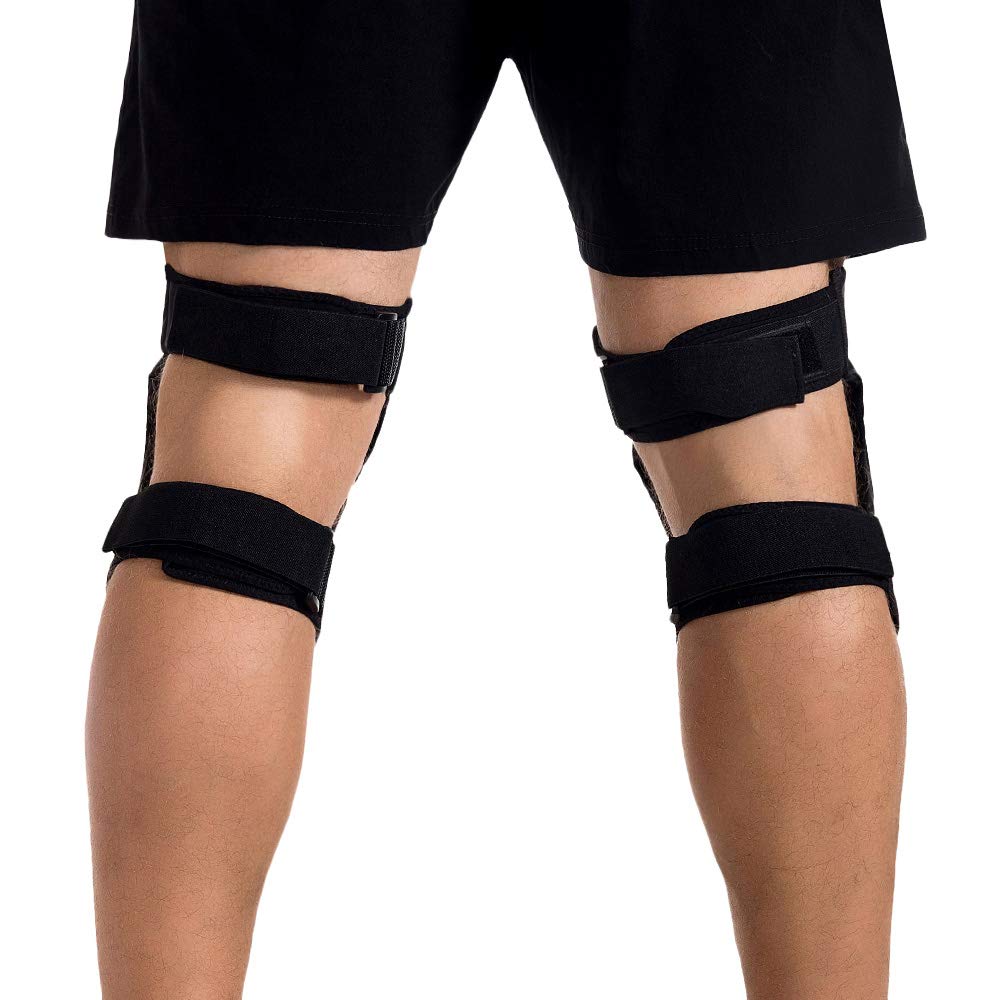 Lixada Cycling Knee Knee Protective Pad Guard for and Outdoor Sports Brace, Support, Bicycle, Motorcycle,
