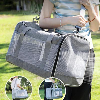 Pet Carrier Foldable Handbag with Handle Wear Resistant Holder Carrying Case Dog Cat Travel Bag Soft