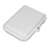 8 Core Fiber Distribution Box ABS Wall Mounted Fiber Optic Terminal Box for Indoor Outdoor Use