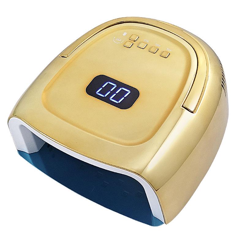 

Wireless Rechargeable Gold Nail Dryer & Phototherapy Lamp