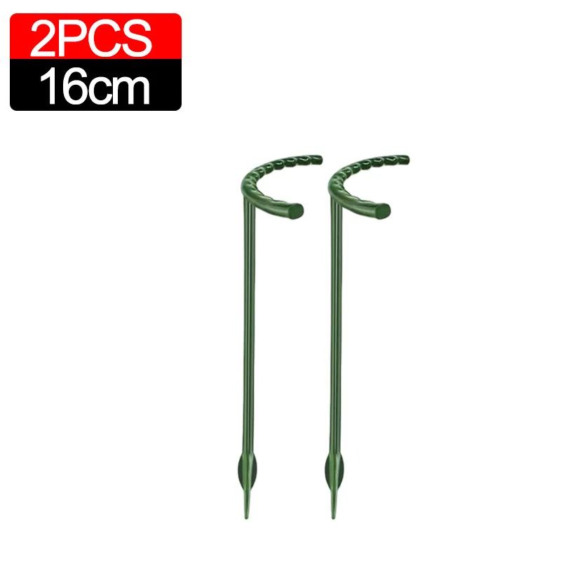 20/1x Garden Plant Support Cage Plie Flower Stand Holder Plastic Semicircle Greenhouse Orchard Fixing Rod Gardening Bonsai Tool