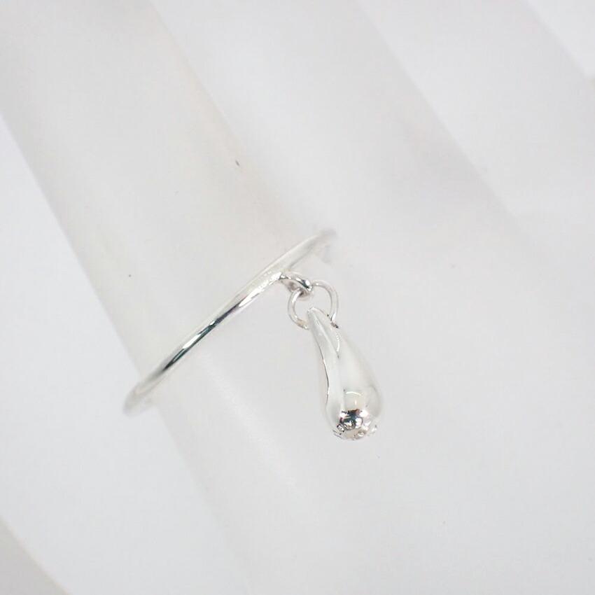 [Pre-owned] Tiffany 925 Teardrop Ring / Size 12 / J51-6