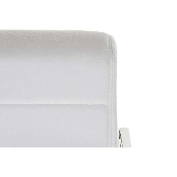 White Steel Polyester Chair