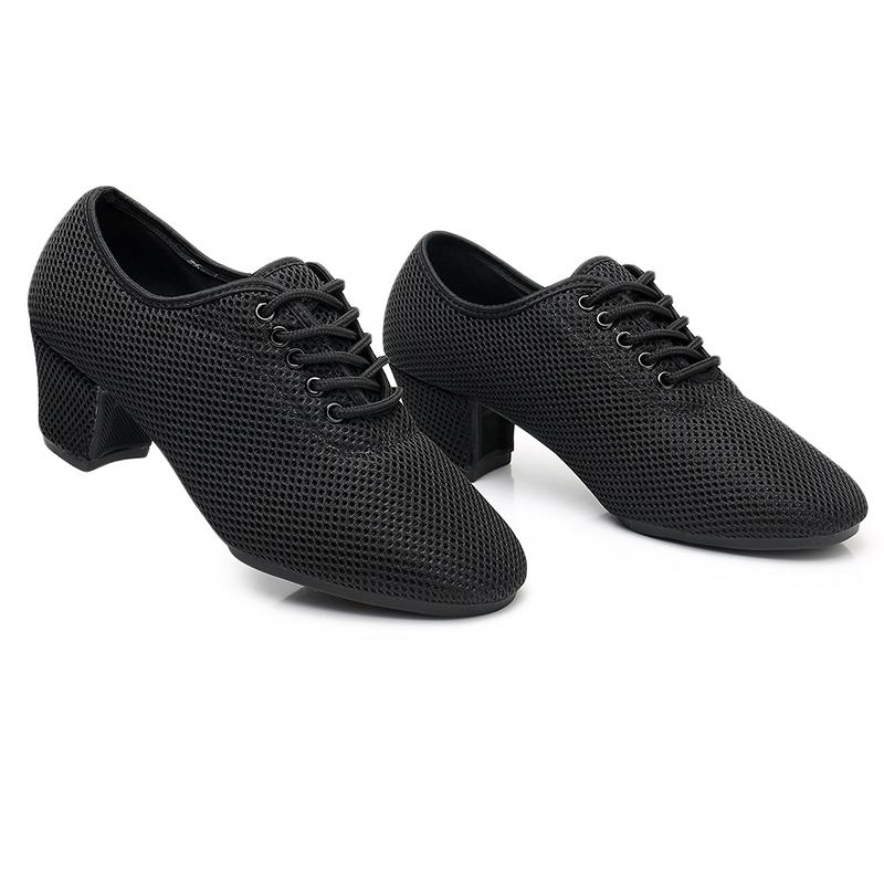 Mesh Dance Shoes Latin Samba Shoe for Women's Ballroom Modern