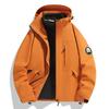 Womens 3-in-1 Detachable Waterproof Windproof Hiking Jacket Outdoor Trekking Camping Coat