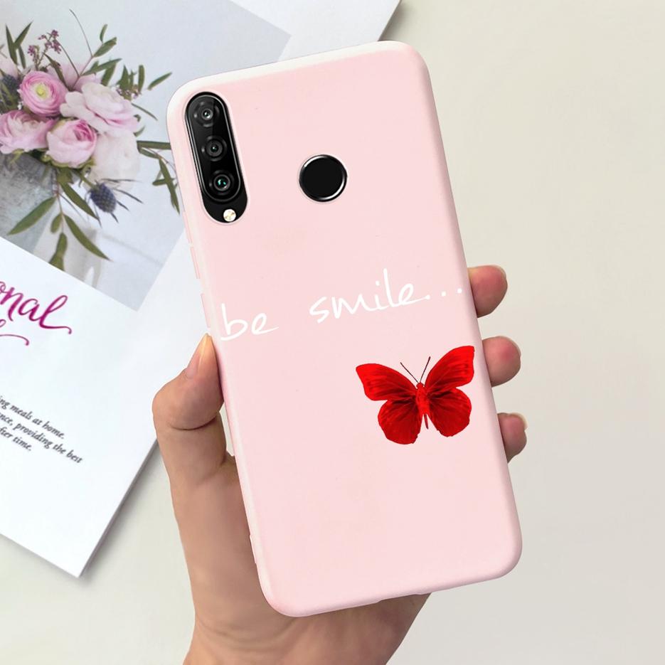 For Huawei P30 Lite Case Cute Fashion Carton Cover Soft Silicone Phone Case For Huawei P30 Pro P 30 Lite P30Lite Back Cover Bags