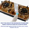 Kitchen Cleaning Powder for Grease - Powerful Degreaser for Range Hood, Stove, Tap, Removes Stubborn Stains & Restores Shine