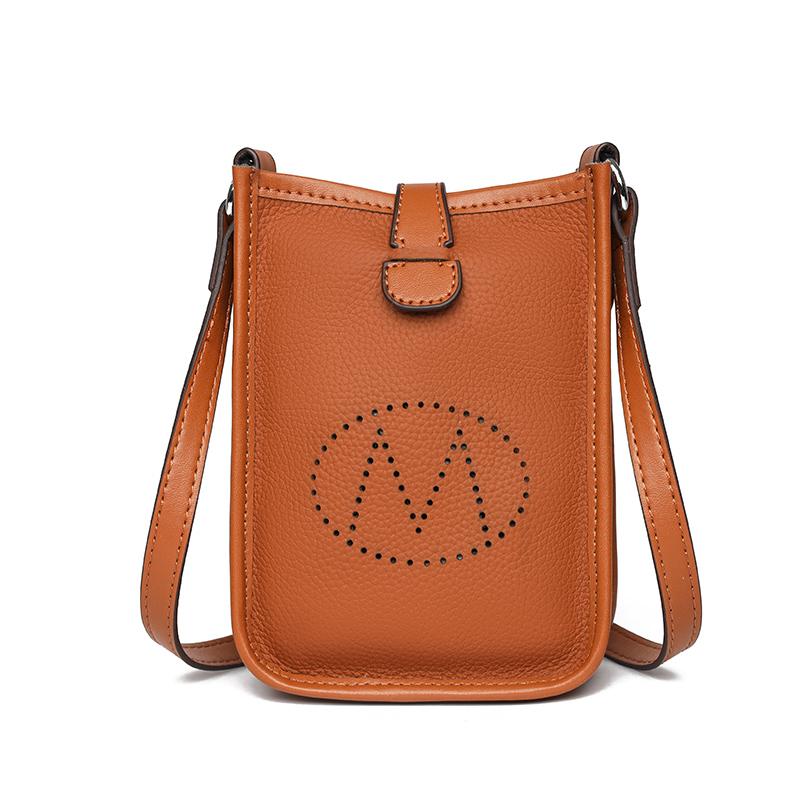 

Сумка через плечо для мобильного телефона из натуральной кожи для женщин, сумка через плечо, модный кошелек, новый