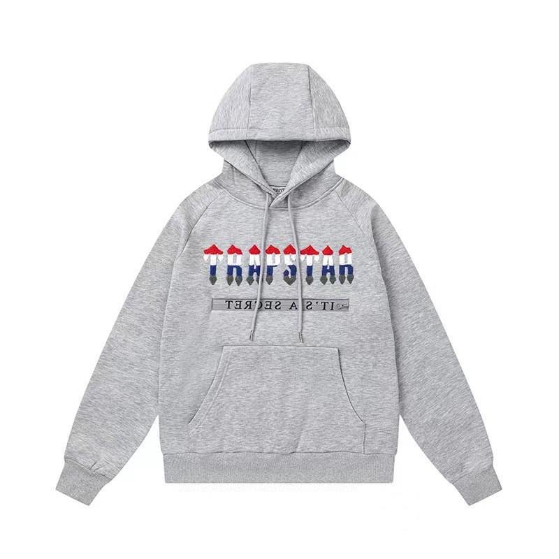 Mens Oversized Hooded Sweatshirt Jogger Set With Embroidered Letter Streetwear Casual Outfit