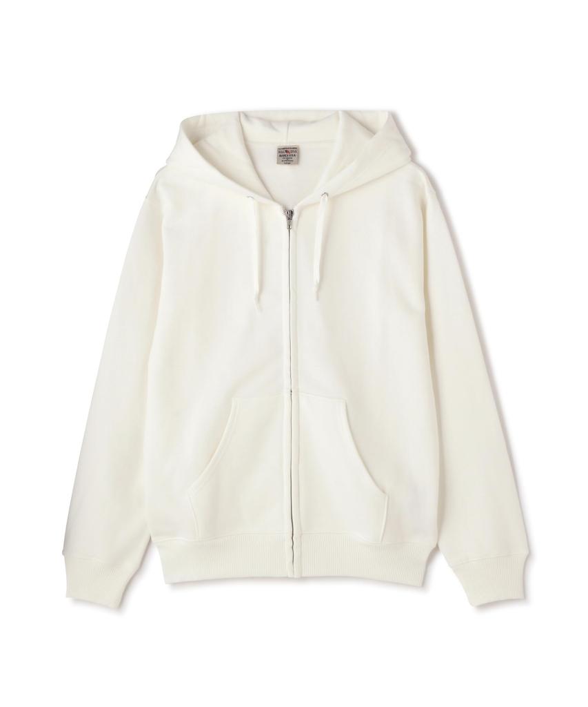 AVIREX DAILY ZIP UP SWEAT PARKA 783-3931005 Men's 2XL Off White
