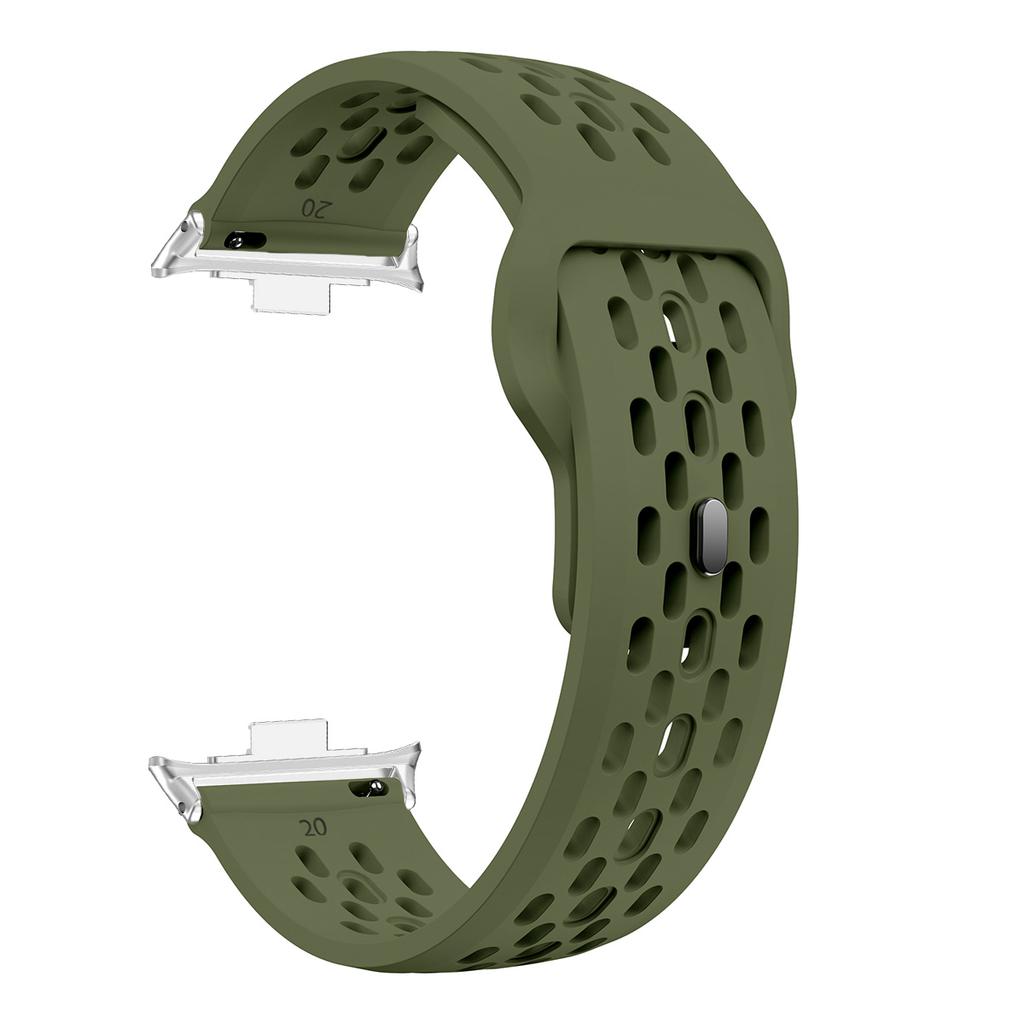 Sport Silikon Ersatzarmband für Xiaomi Mi Band 9 Pro/8 Pro Weiches Atmungsaktives Armband für Redmi Watch 6/5/4 Armband Correa