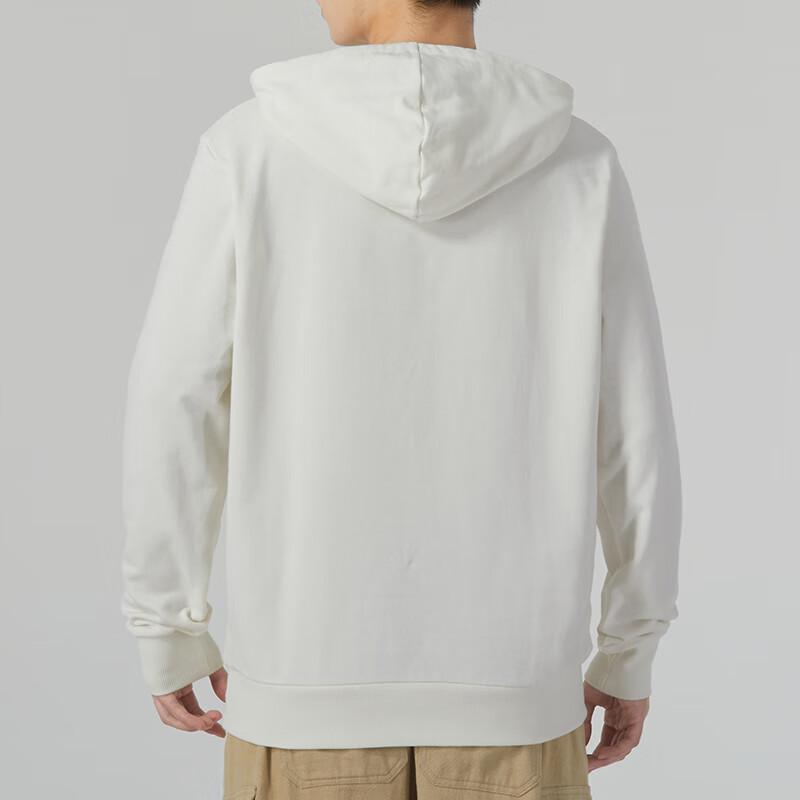 Puma Pánská ležérní mikina s potiskem písmen, bílá 625822-65