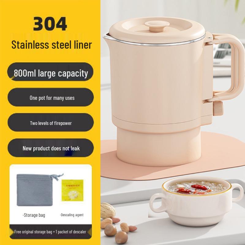 Mini Folding Portable Electric Kettle | Travel Outdoor Telescopic Water Bottle