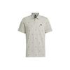 Adidas Polo Shirts Men's Gray Polo Collar Moderate Straight Fit IA8153