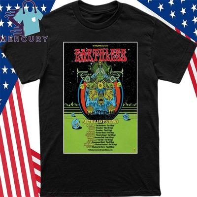 Earthless Australische Tour 2025 Poster Shirt