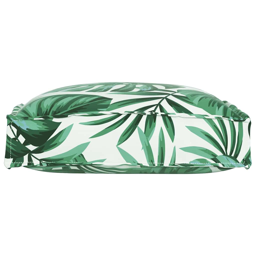 Cushion Set 4 pcs Leaf Pattern 40 x 40 x 8 cm Oxford Fabric