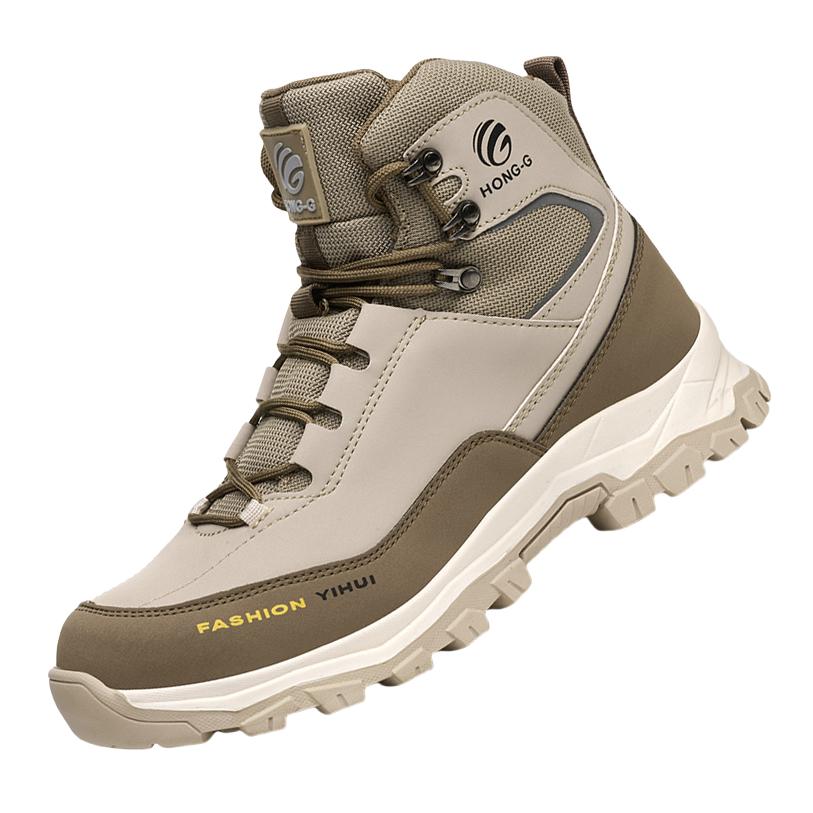 Černé kožené pracovní boty Bezpečnostní ocelová špička Pánské prodyšné bezpečnostní boty Nezničitelné odolné proti propíchnutí Protiskluzové pracovní boty