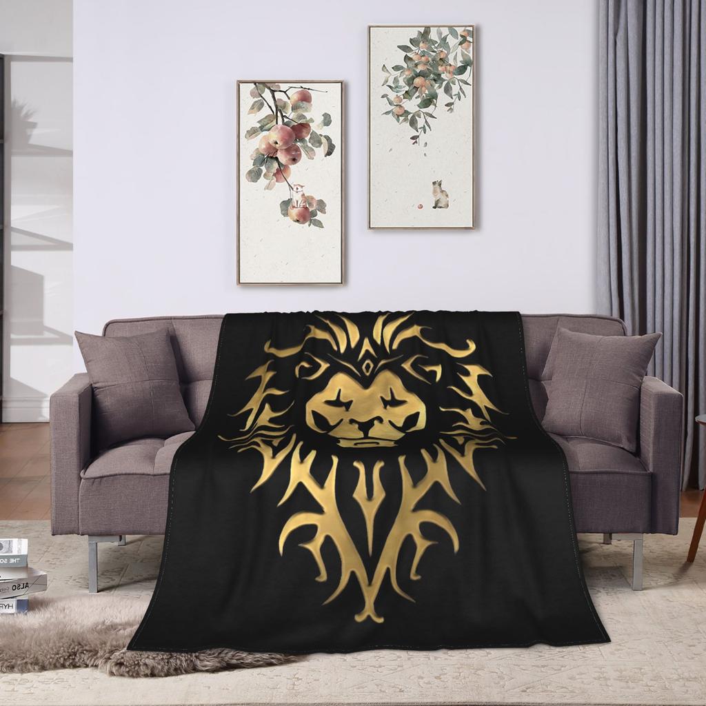 WOW Game World of Warcraft Gamer Decke Qualität Weich Überwurfdecke Winter Reise Schlafzimmer Mode Bettüberwurf